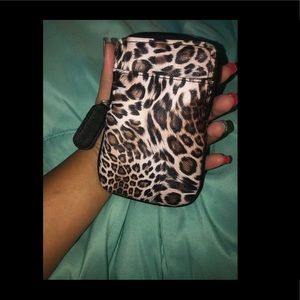 Small cheetah print wallet